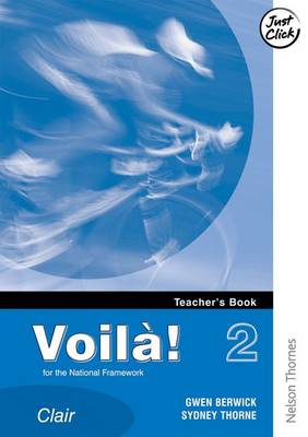 Book cover for Voila! 2 Clair Teacher's Book