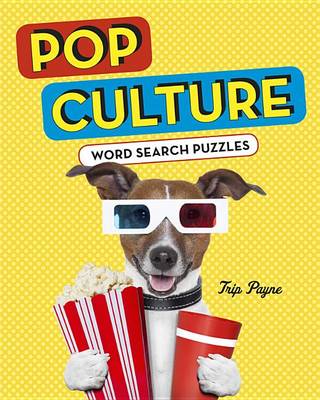 Book cover for Pop Culture Word Search Puzzles