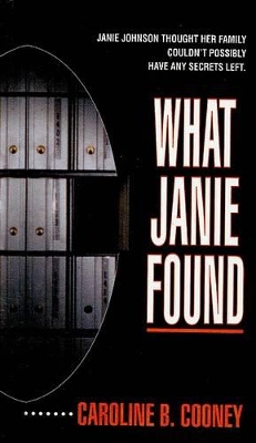 Book cover for What Janie Found