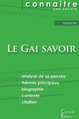 Cover of Fiche de lecture Le Gai savoir de Nietzsche (Analyse philosophique de reference et resume complet)