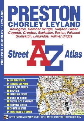 Book cover for Preston A-Z Street Atlas