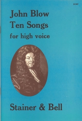 Book cover for Ten Songs For High Voice