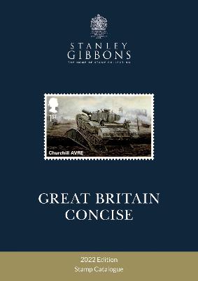 Book cover for 2022 Great Britain Concise Stamp Catalogue