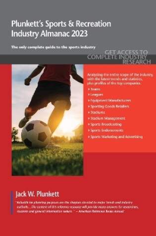 Cover of Plunkett's Sports & Recreation Industry Almanac 2023