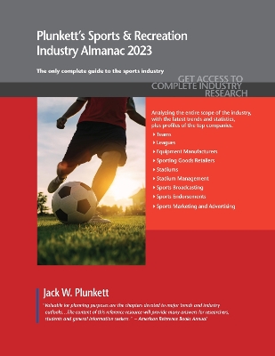 Book cover for Plunkett's Sports & Recreation Industry Almanac 2023