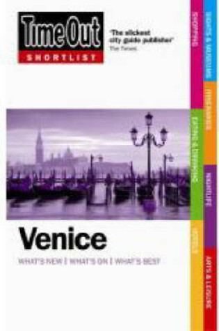 Cover of "Time Out" Shortlist Venice