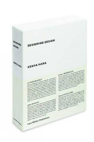 Cover of Designing Design