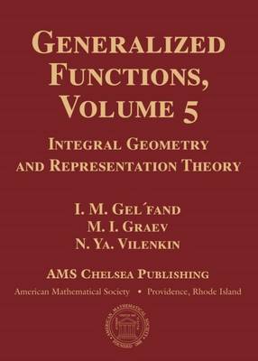 Book cover for Generalized Functions, Volume 5