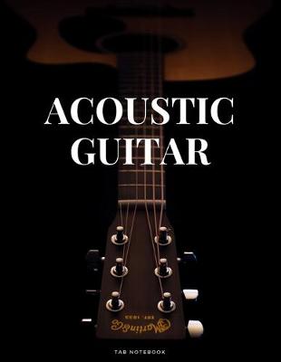 Book cover for Acoustic Guitar Tab Notebook