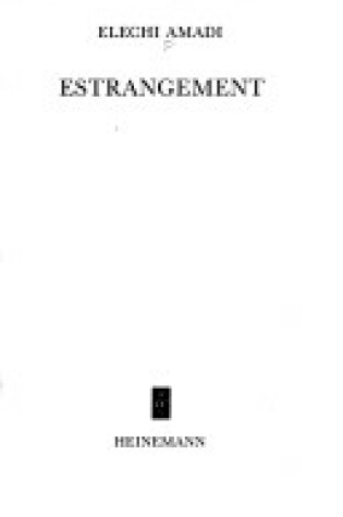 Cover of Estrangement