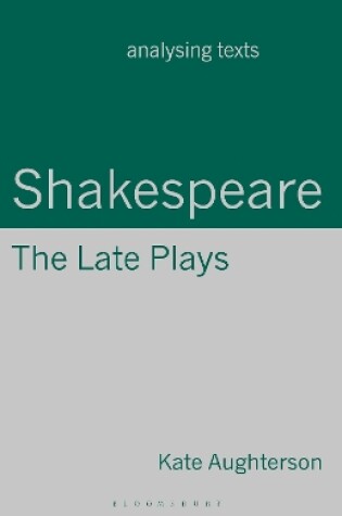 Cover of Shakespeare: The Late Plays