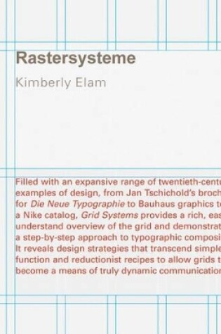 Cover of Gestaltungsraster (Grid Systems Ger