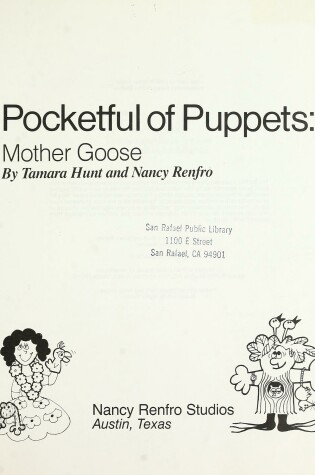 Cover of Mother Goose Rhymes Puppet Act