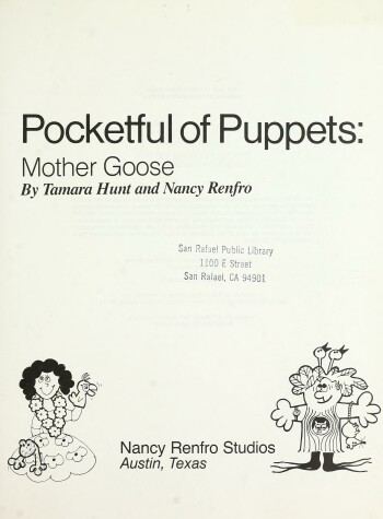 Book cover for Mother Goose Rhymes Puppet Act