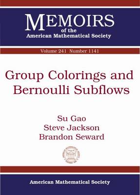 Book cover for Group Colorings and Bernoulli Subflows
