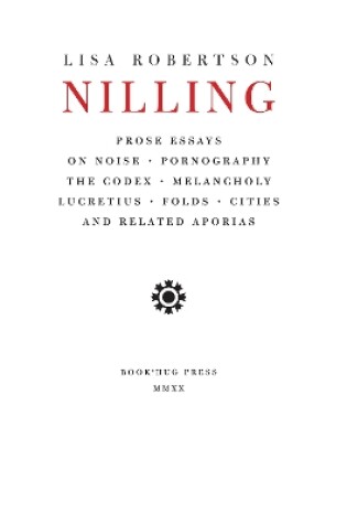 Cover of Nilling