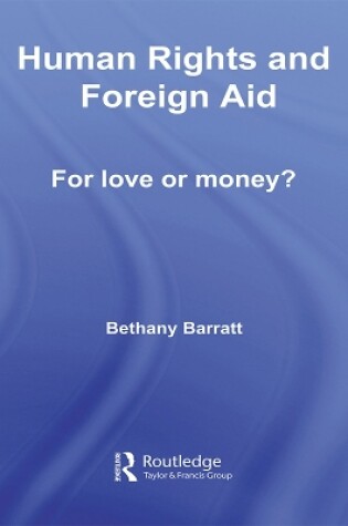 Cover of Human Rights and Foreign Aid