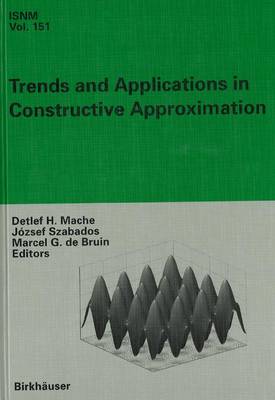 Book cover for Trends and Applications in Constructive Approximation