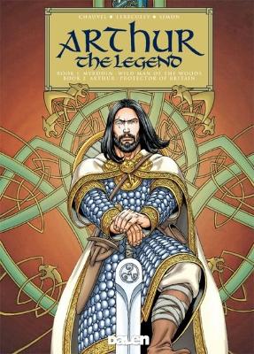 Book cover for Arthur the Legend - Myrddin the Mad; Arthur the Warlord