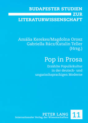 Book cover for Pop in Prosa