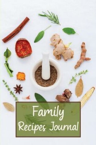 Cover of Family Recipes Journal