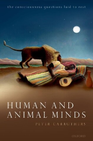 Cover of Human and Animal Minds