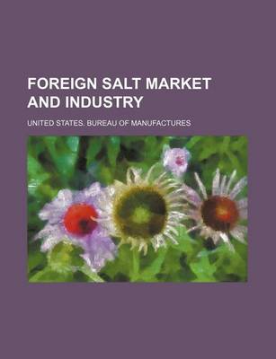 Book cover for Foreign Salt Market and Industry