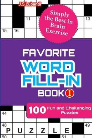 Cover of FAVORITE WORD FILL-IN Book 1