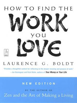 Book cover for How to Find the Work You Love