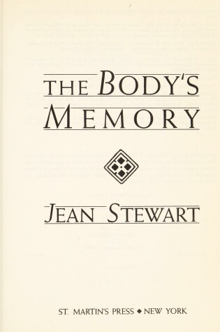 Cover of The Body's Memory