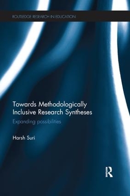 Book cover for Towards Methodologically Inclusive Research Syntheses