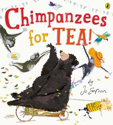 Book cover for Chimpanzees for Tea!