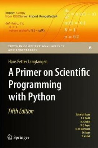 Cover of A Primer on Scientific Programming with Python