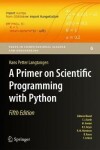 Book cover for A Primer on Scientific Programming with Python