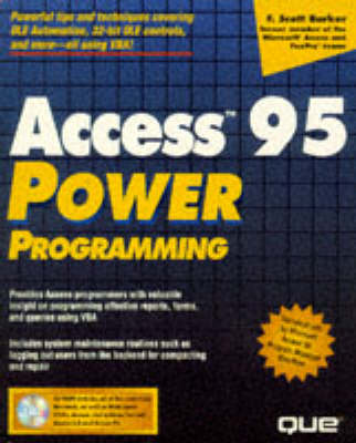 Book cover for Access 95 Power Programming