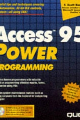 Cover of Access 95 Power Programming