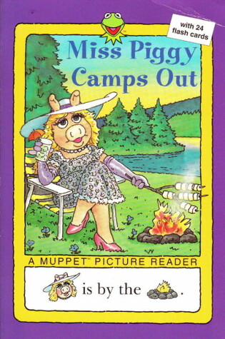 Book cover for Miss Piggy Camps out