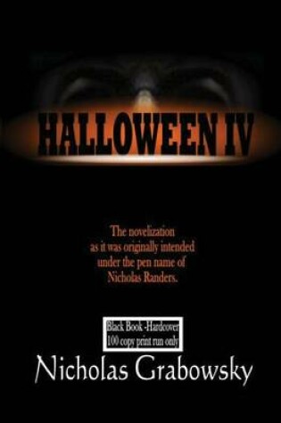 Cover of Halloween IV: Black Book Hardcover