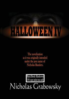 Book cover for Halloween IV: Black Book Hardcover