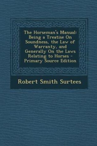 Cover of The Horseman's Manual