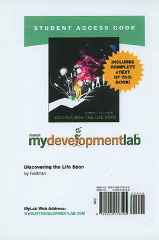 Cover of MyLab Human Development with Pearson eText -- Standalone Access Card -- for Discovering the Life