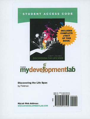 Book cover for MyLab Human Development with Pearson eText -- Standalone Access Card -- for Discovering the Life