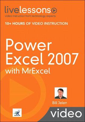 Cover of Power Excel 2007 with MrExcel (Video Training)