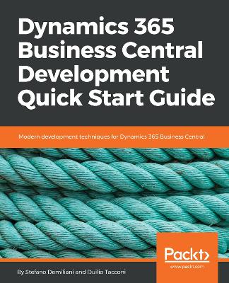 Book cover for Dynamics 365 Business Central Development Quick Start Guide