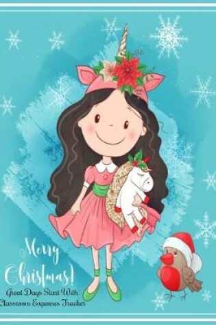 Cover of Merry Christmas Unicorn Girl