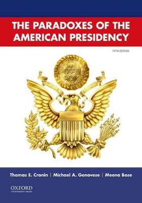 Book cover for Paradoxes of the American Presidency