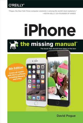 Book cover for iPhone: The Missing Manual