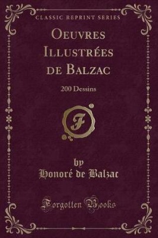 Cover of Oeuvres Illustrées de Balzac