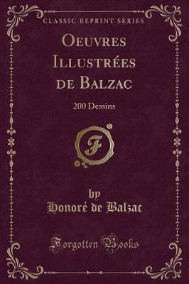 Book cover for Oeuvres Illustrées de Balzac