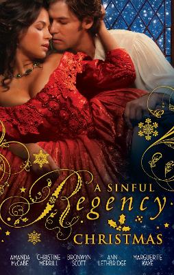 Book cover for A Sinful Regency Christmas - 5 Book Box Set